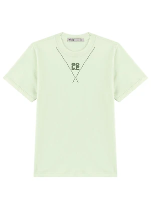 Ioluig - Camiseta Estampa Relevo 3d Infantil Menino Verde - IOLUIG