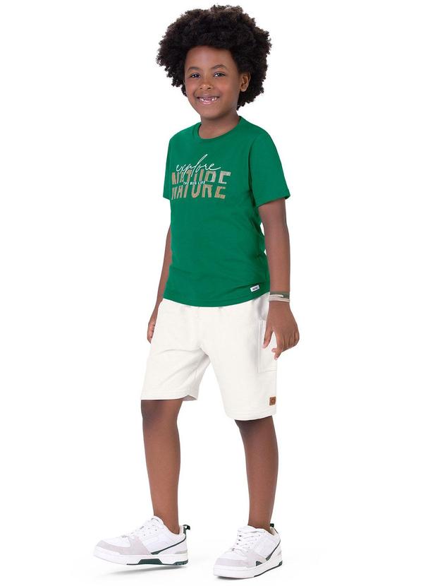 Alenice - Camiseta Explore Nature Menino Verde 2