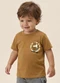 Malwee Kids - Camiseta Cachorro Au Au Azul Marinho - variação: Caramelo