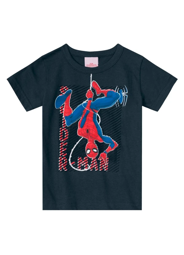 Brandili - Camiseta Homem Aranha Infantil Menino   Cinza 3