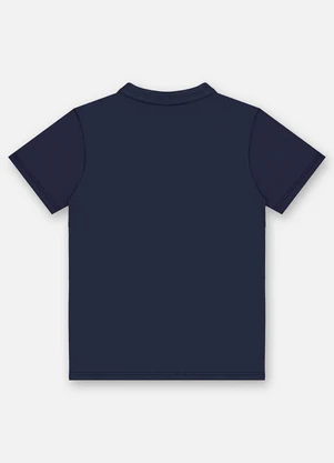 Up Baby - Camiseta Infantil Algodão Azul - UP BABY