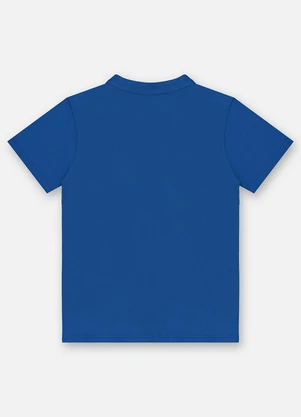 Up Baby - Camiseta Infantil Algodão Azul - UP BABY