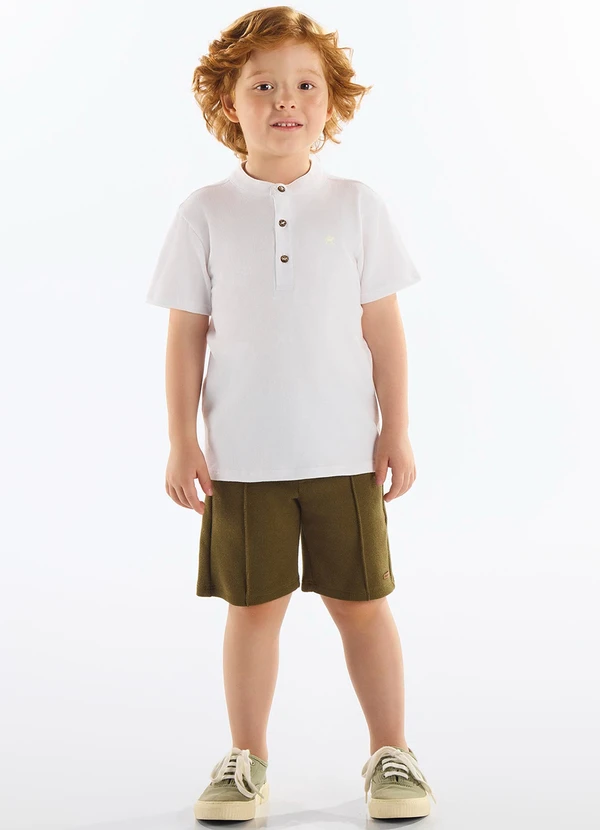 Up Baby - Camiseta Infantil Algodão Branco 2