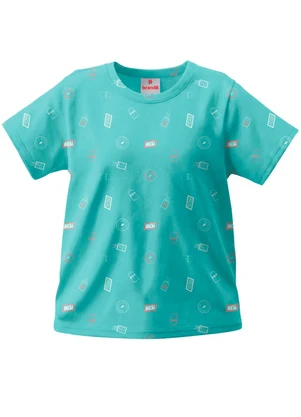 Brandili - Camiseta Infantil Barcos Verde - BRANDILI