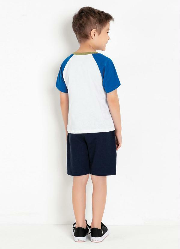 Queima Estoque - Camiseta Infantil Branca com Estampa 4