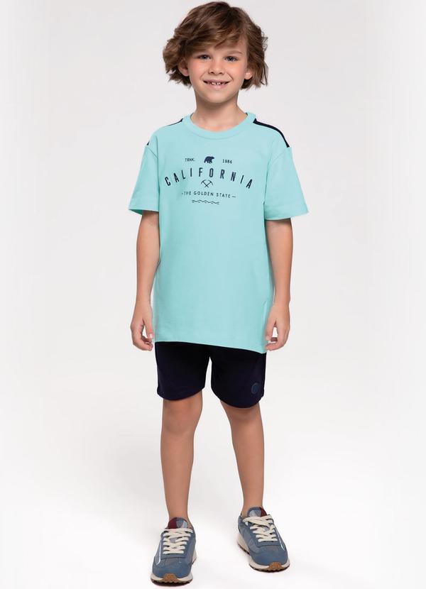 Trick Nick - Camiseta Infantil California Azul 3