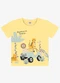 Rovi Kids - Camiseta Infantil com Estampa Amarelo - variação: Amarelo