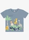Rovi Kids - Camiseta Infantil com Estampa Amarelo - variação: Azul