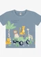 Rovi Kids - Camiseta Infantil com Estampa Azul - variação: Azul
