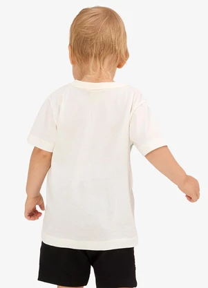 Rovi Kids - Camiseta Infantil com Estampa Bege - ROVI KIDS