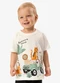 Rovi Kids - Camiseta Infantil com Estampa Amarelo - variação: Bege