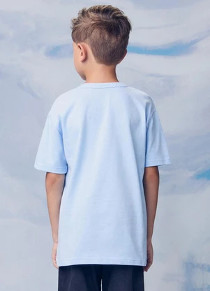 Youccie - Camiseta Infantil com Estampa de Carro Azul - YOUCCIE