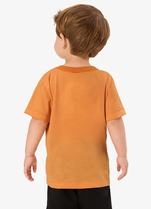 Rovi Kids - Camiseta Infantil com Estampa Marrom - ROVI KIDS