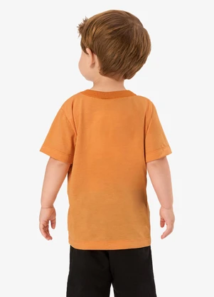 Rovi Kids - Camiseta Infantil com Estampa Marrom - ROVI KIDS