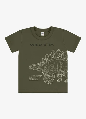 Rovi Kids - Camiseta Infantil com Estampa Verde - ROVI KIDS