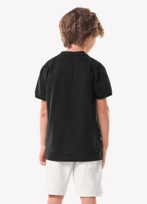 Trick Nick - Camiseta Infantil Cotton Masculina Preto - TRICK NICK