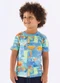 Up Baby - Camiseta Infantil em Algodão Flamê Azul - variação: Azul