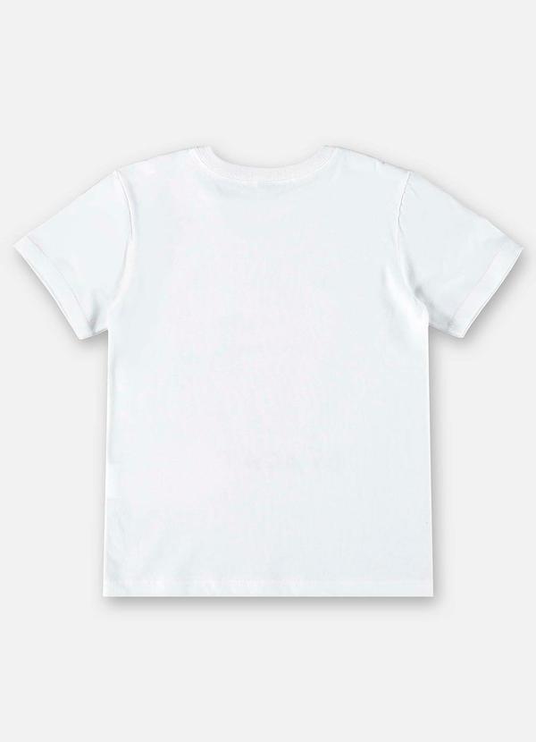Up Baby - Camiseta Infantil em Meia Malha Branco 4