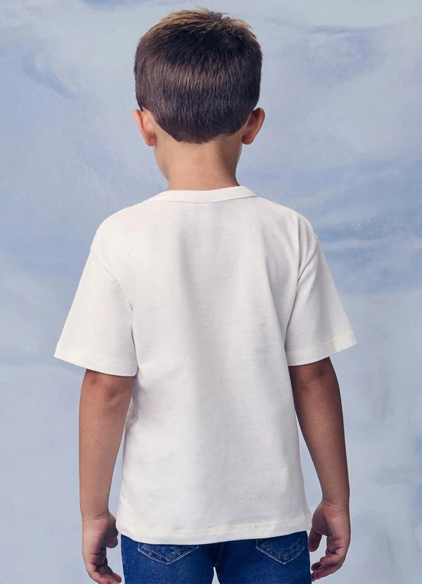 Youccie - Camiseta Infantil Estampa Summer Days Branco 2