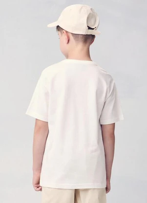 Youccie - Camiseta Infantil Future Game Branco - YOUCCIE