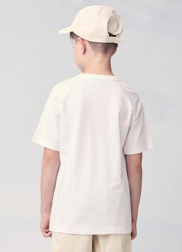 Youccie - Camiseta Infantil Future Game Branco 2