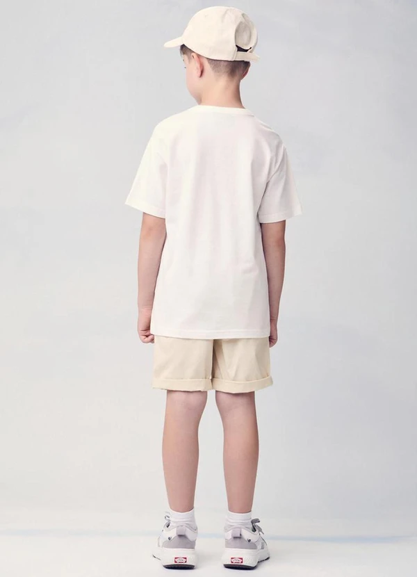 Youccie - Camiseta Infantil Future Game Branco 4