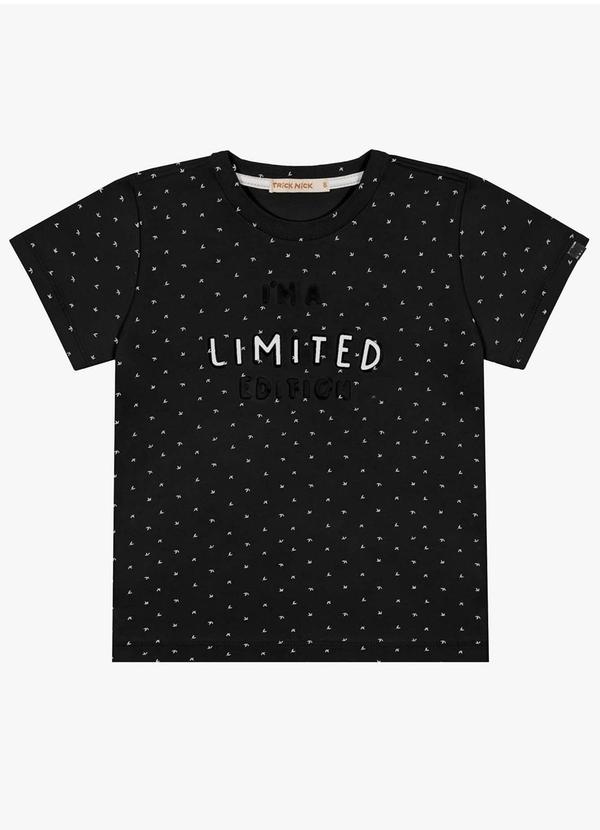 Trick Nick - Camiseta Infantil Limited Preto