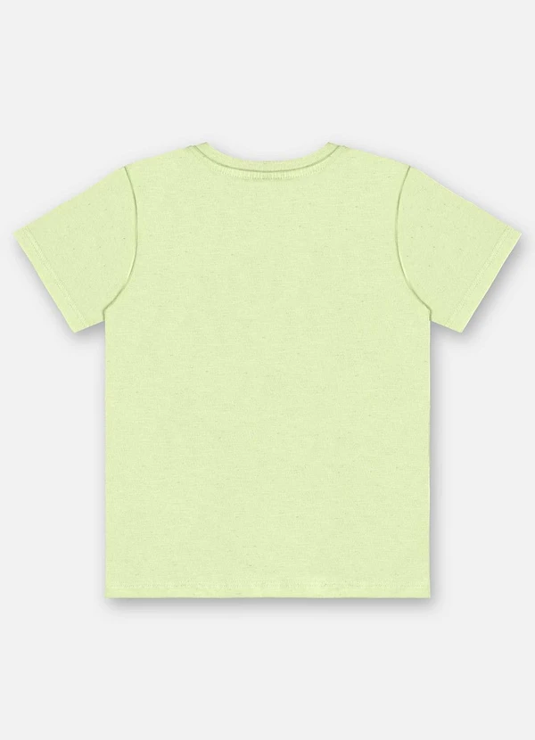 Up Baby - Camiseta Infantil Malha Linho Verde 2
