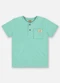 Up Baby - Camiseta Infantil Malha Linho Verde - variação: Verde
