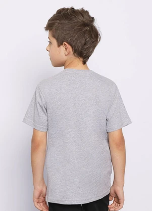 Torra - Camiseta Infantil Manga Curta Batman Cinza - TORRA