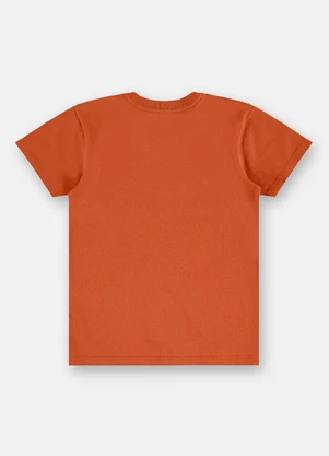 Up Baby - Camiseta Infantil Masc Algodão Marrom - UP BABY