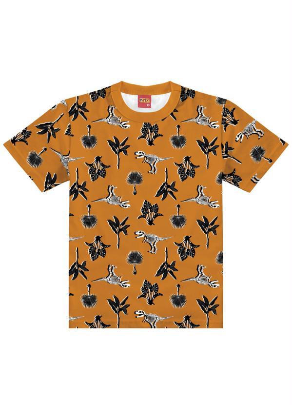 Kyly - Camiseta Infantil MeninoAmarelo