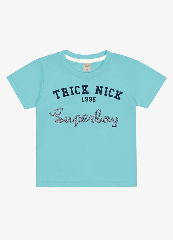Trick Nick - Camiseta Infantil Menino Azul 1