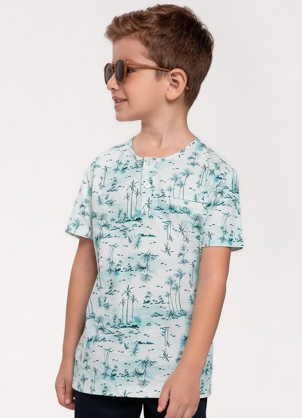 Trick Nick - Camiseta Infantil Masculina Azul