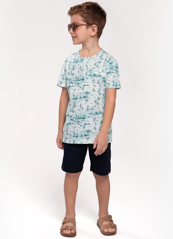 Trick Nick - Camiseta Infantil Masculina Azul 3