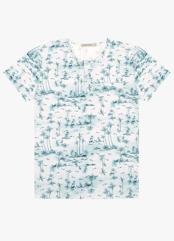 Trick Nick - Camiseta Infantil Masculina Azul 5