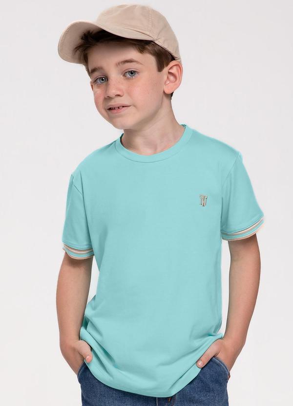 Trick Nick - Camiseta Infantil Masculina Azul
