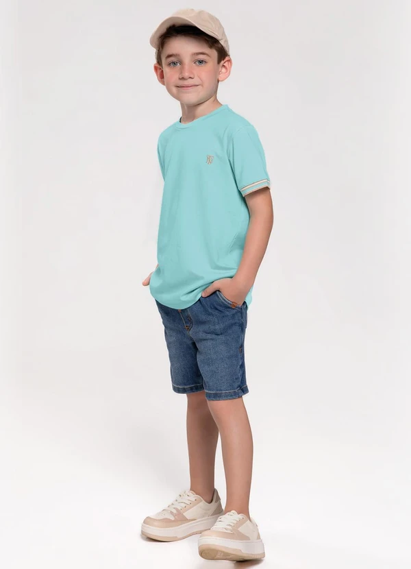 Trick Nick - Camiseta Infantil Masculina Azul 3