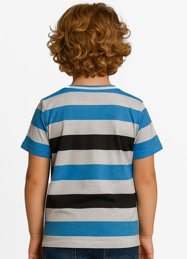 Infinita Cor - Camiseta Infantil Masculina Azul 2