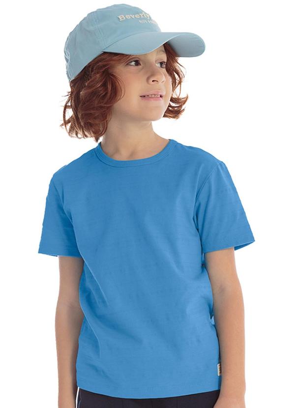 Trick Nick - Camiseta Infantil Menino Básica Azul