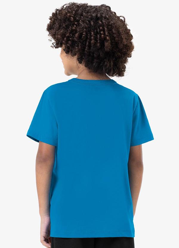 Rovi Kids - Camiseta Infantil Menino Básica Azul 2