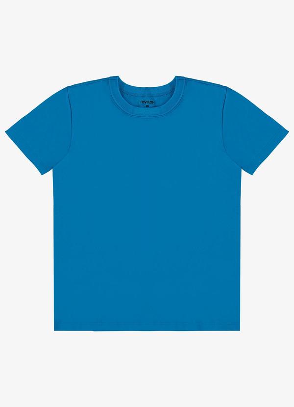 Rovi Kids - Camiseta Infantil Menino Básica Azul 4