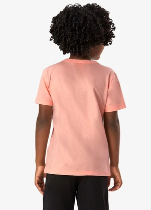 Rovi Kids - Camiseta Infantil Masculina Básica Rosa - ROVI KIDS