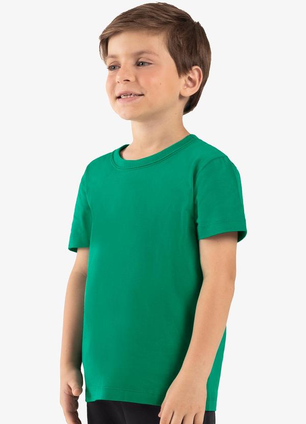 Rovi Kids - Camiseta Infantil Masculina Básica Verde