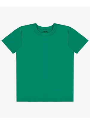 Rovi Kids - Camiseta Infantil Masculina Básica Verde - ROVI KIDS