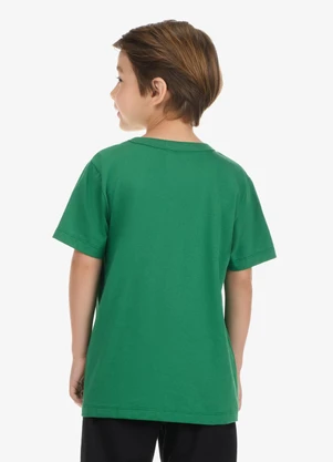 Rovi Kids - Camiseta Infantil Masculina Básica Verde - ROVI KIDS