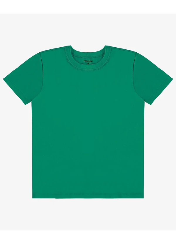 Rovi Kids - Camiseta Infantil Masculina Básica Verde
