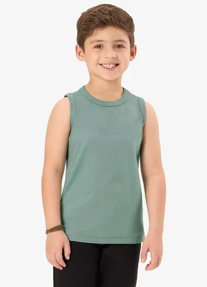 Rovi Kids - Camiseta Infantil Masculina Básica Verde - ROVI KIDS