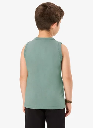 Rovi Kids - Camiseta Infantil Masculina Básica Verde - ROVI KIDS