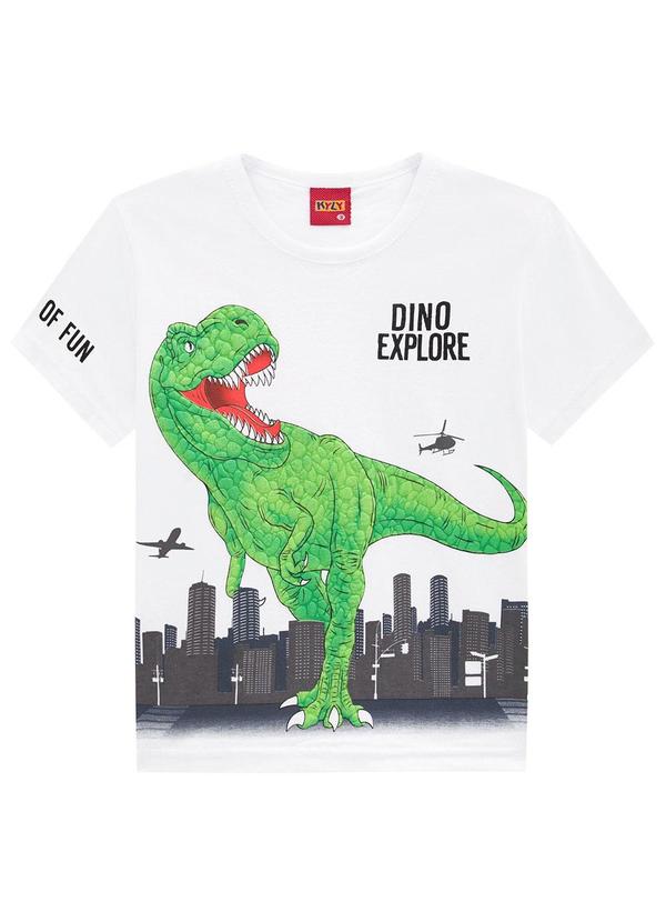 Kyly - Camiseta Infantil Masculina Branco 3